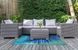 Килим для тераси Palma Blue 120х180 см поліпропіленовий водостійкий MoodMe