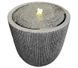 Декоративний садовий фонтан SOLENA LED Graphite з підсвіткою MoodMe