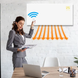 Обогреватель инфракрасный сенсорный 770 Вт WIFI + пульт управления Maltec Carbon 770W-PRO