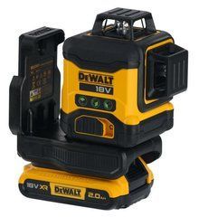 DEWALT ЛАЗЕРНИЙ РІВЕНЬ 18V DCLE34031D1 40m 3x360&deg; 1x2,0Ah ЗЕЛЕНИЙ