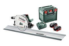 Циркулярная пила Metabo KT 18 LTX 66 BL 2x8.0Ah LiHD + направляющая шина FS 160