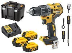 Шуруповерт Dewalt 18V Dcd791P3A 70/27нм 3X5,0Ah Bl + кутова насадка для біт Dt20502