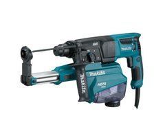 MAKITA SDS-PLUS ПЕРФОРАТОР 800W 2.2 J AVT ДОДАТКОВА РУЧКА + Всмоктування HR2653T