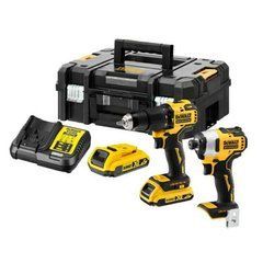 DEWALT НАБІР COMBO 18V DCK2060L2T (DCD778, DCF787) 2x3,0Ah TSTAK