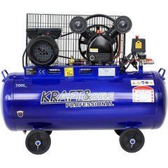 Компресор масляний 100L 2 ПОРШНІ 230V KD4054