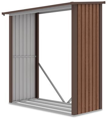 Місце для зберігання дров 182x89 см Hardmaister Denver горіх