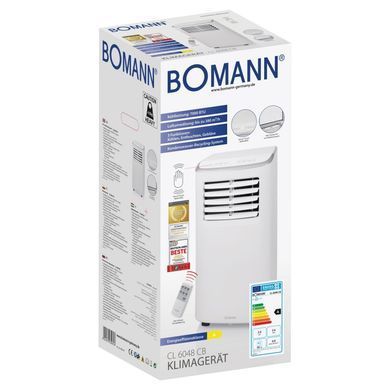 Мобільний кондиціонер із пультом 2 кВт Bomann CL 6048 CB