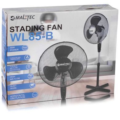 Вентилятор підлоговий 45 Вт з таймером&nbsp;Maltec&nbsp;WL85-B