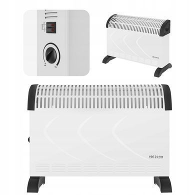 Обігрівач конвекторний 2000W з термостатом Basic VO0267