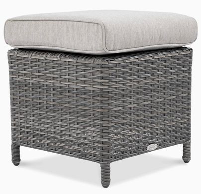Садові меблі для тераси з техноротанга Dark Grey Ventura