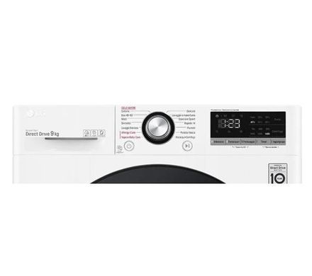 Пральна машина LG SteamSpa F4WV309S6E - 9 кг