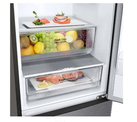 Холодильник LG GBP62DSXCC1 Full No Frost - 203 см - висувна скринька з контролем вологості