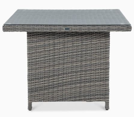 Садові меблі для тераси з техноротанга Dark Grey Ventura