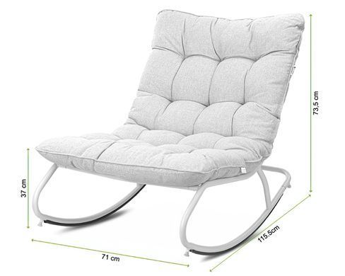 Крісло-гойдалка садове 120 кг&nbsp;Focus Garden Agava Focus Garden