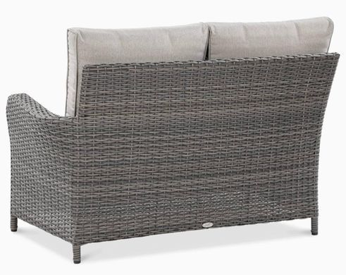 Садові меблі для тераси з техноротанга Dark Grey Ventura