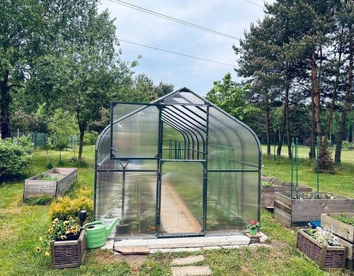 Теплиця алюмінієва PTF Tomato Premium Plus 250x600 см антрацит