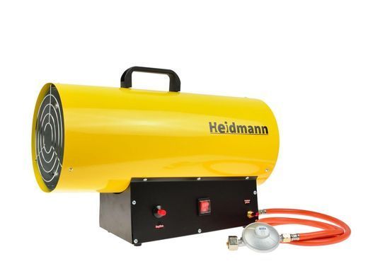 Газовий обігрівач з редуктором 40 кВт Heidmann H00753
