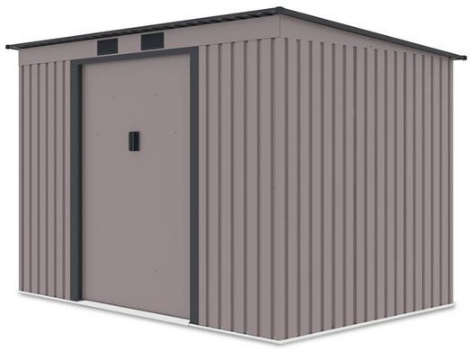 Сарай для інструментів 261x181 см Hardmaister Oregon Warm Grey