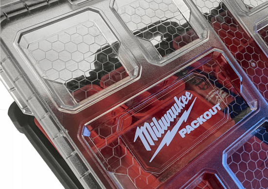 Органайзер MILWAUKEE PACKOUT великий з 10 контейнерами