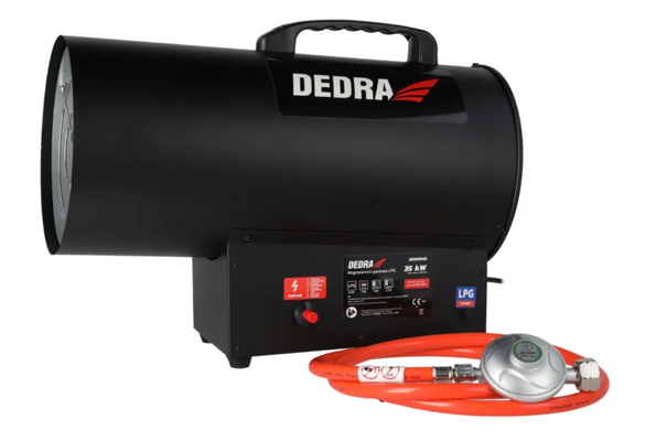 Газовий обігрівач з редуктором 35 кВт Dedra DED9943
