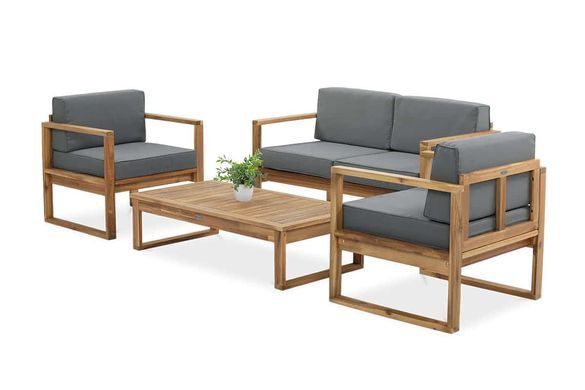 Комплект деревянной садовой мебели DALI CAFFE Acacia Wood Bj&oslash;rkka