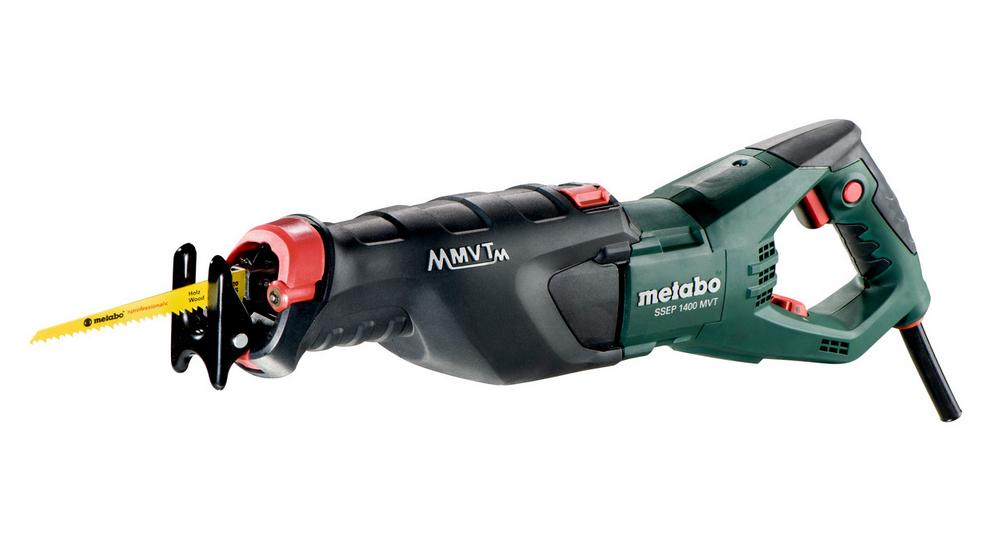 Пила сабельная Metabo SSEP 1400 MVT, 1400 Вт, в кейсе