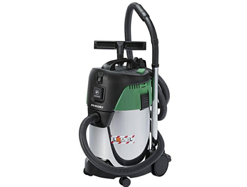 Промышленный пылесос Hikoki RP300YDL WAZ, 1000 Вт, 30 л, класс L, с автоматом
