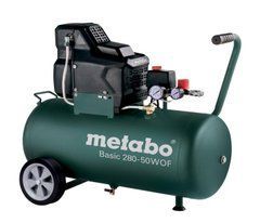 METABO КОМПРЕСОР BASIC 280-50 W OF 230V 50Л БЕЗМАСТИЛЬНИЙ