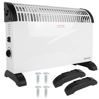 Конвектор електричний з термостатом 2000 Вт Maltec CH2500DW