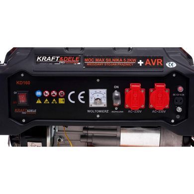 Электрогенератор 3500Вт 12/230В Kraft&Dele KD160