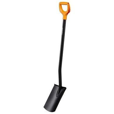 Лопата садовая прямая с закругленным лезвием Fiskars Solid