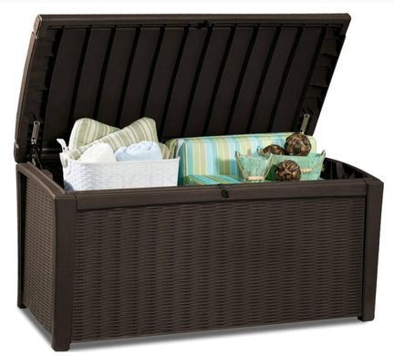 Садовий ящик для зберігання коричневий 416 л Borneo Box Keter