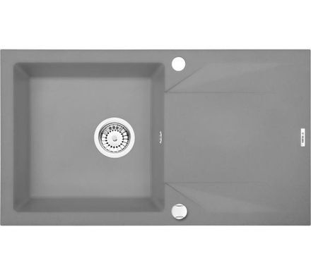 Кухонна мийка Deante EVORA ZQJ S113 граніт - вбудовується в стільницю, сушарка