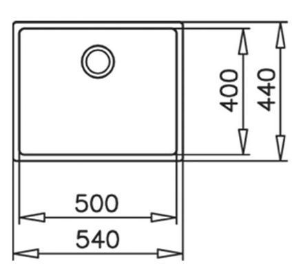 Кухонна мийка Teka BE LINEA RS15 50.40 CN сталь - підвісна