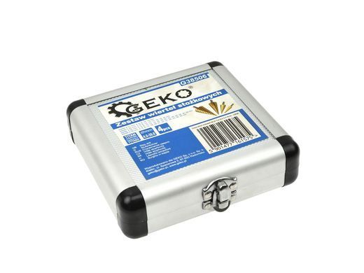 Набір свердел ступеневих 4 шт Geko G38506