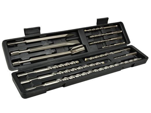 Набор свердел і доліт SDS Plus 12 шт Geko G40039