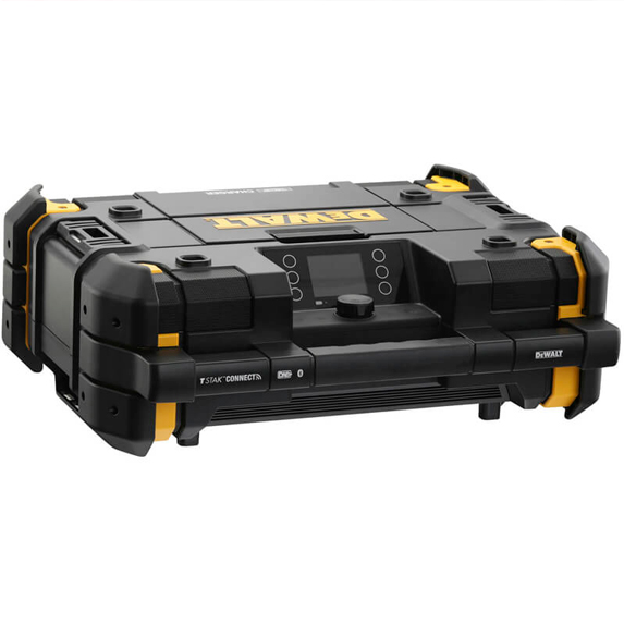 Радиоприёмник DeWALT DWST1-81078 TSTAK FM/DAB+ Bluetooth, зарядное устройство 10,8/18/54 В