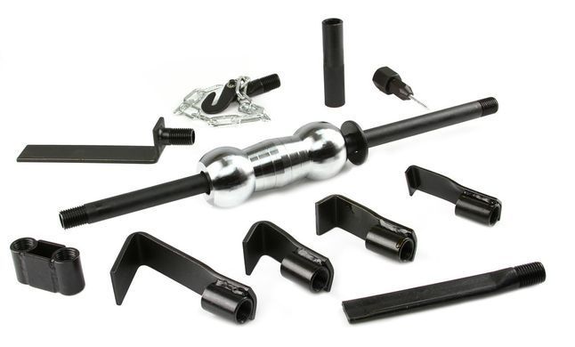 Набор для удаления вмятин инерционный молоток Mar-Pol M57454