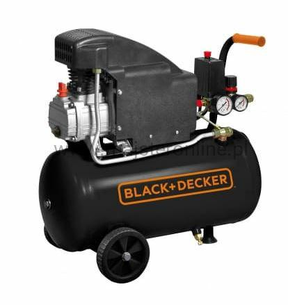 Компрессор масляный Black+Decker 24 л, 1,5 л.с., 8 бар, 160 л/мин