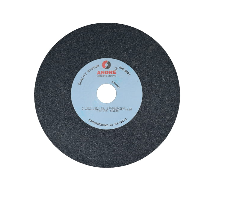 Круг шлифовальный плоский ANDRE 250×25×32 мм 95AY60K5VTE10-35, серый, тип 1