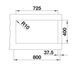 Кухонна мийка Blanco Subline 430/270-U 523151 - антрацит