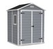 Садовый домик пластиковый MANOR 6x5DD grey/white - KETER