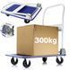 Складський транспортний візок-платформа 300 кг Mar-Pol M80091