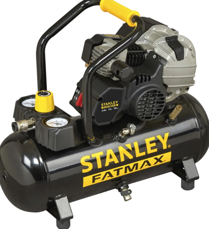Компрессор гибридный Stanley FATMAX 12 л, 2 л.с., 10 бар