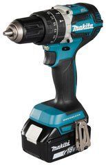 MAKITA ШУРУПОВЕРТ УДАРНЫЙ 18V DHP484RTJ 54/30Nm 2x5,0Ah BL