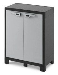 Шкаф пластиковый хозяйственный Keter Kis Titan Low Cabinet