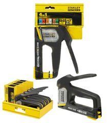 Степлер Stanley Fatmax 4в1 тип A, G і цвяхи тип J