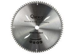 Диск по дереву 400x30x80 Geko G78158