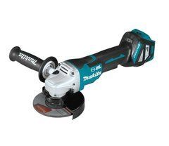 MAKITA УГЛОВАЯ ШЛИФМАШИНА 18V 125mm DGA517ZJ РЕГ.ОБ. BL ЛОПАТОЧНЫЙ ВЫКЛЮЧАТЕЛЬ