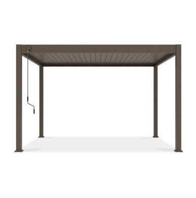 Садовая пергола для террасы Elegance 3x4 м Taupe Gutroof